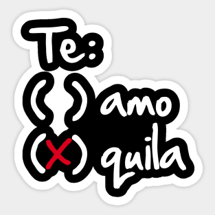 Teamo or Tequila Sticker